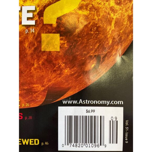 Astronomy Magazine Sept  2023  VOL 51 No 9 Special Total Solar Eclipse Special u - Picture 4 of 10